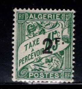 ALGERIA Scott J19 MH* Postage due stamp