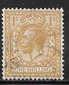 UK 200: 1/- George V, used, F