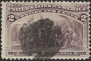 # 231 BROWN VIOLET USED LANDING OF COLUMBUS SCV-0.30