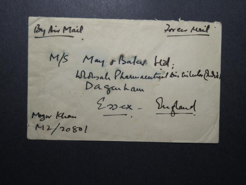 India 1944 Forces Cover to UK / Delhi GHG APO - Z12378