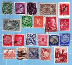 GERMANY USED STAMP LOT #5