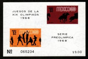 Mexico # C338a Mint S/S Olympics!
