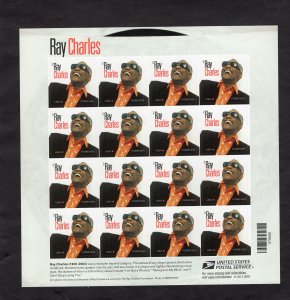 4807 Ray Charles, MNH sheet/20