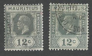 Mauritius  used SC  188-189