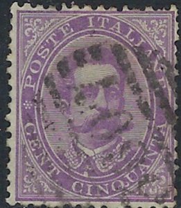 Italy 50 Used 1879 issue (ak3845)
