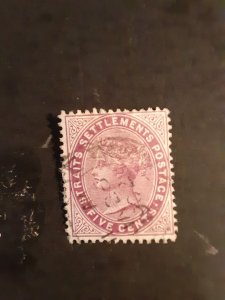 Straits Settlements #47           Used