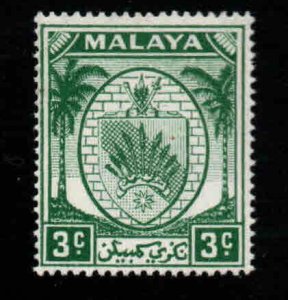 MALAYA Negri Sembilan Scott  40 MH*  Coat of Arms stamp