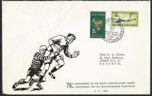 SOUTH AFRICA 1964 Rugby comem FDC..........................................47394