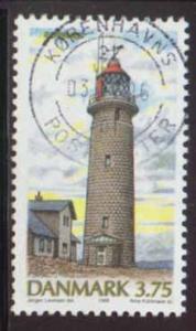 Denmark ~ #1055 ~ Fornaes Lighthouse ~ Used