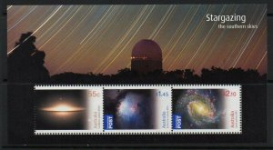 AUSTRALIA SGMS3269 2009 YEAR OF ASTRONOMY STARGAZING MNH