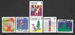 Canada 674-679  Used SCV$1.70