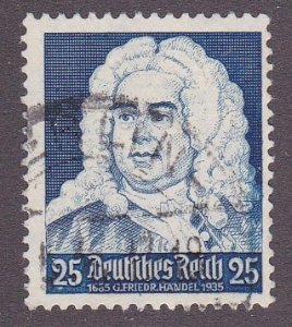 Germany # 458, Heinrich Schulta, Used, Third Cat.