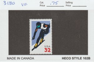 Scott# 3180 1998 32c Alpine Sking VF MNH