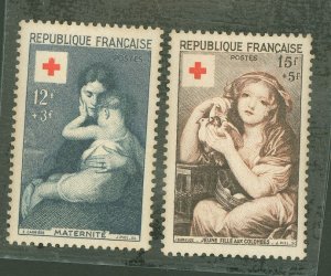 France #B291-2 Mint (NH) Single (Complete Set)