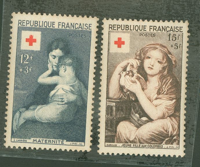 France #B291-2 Mint (NH) Single (Complete Set)
