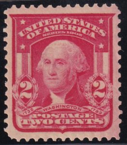 US Bureau and Regular Issues #319c MINTLH  XF Scarlet - Jumbo!