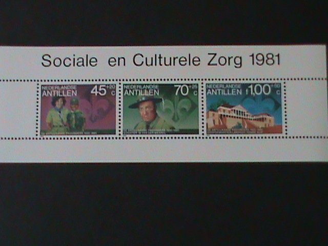 ​NETHELANDS-ANTILLEN  SC#191a SURTAX FOR SOCIAL & CULTURE INSTITUTIONS -MNH