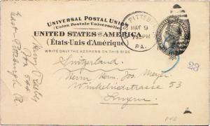 United States Pennsylvania East Pittsburg 1910 numeral duplex  1895-1911  2c ...