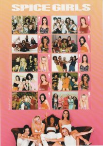 GB 2024  Spice Girls Collector Sheet #2 - GS-162/LS-160