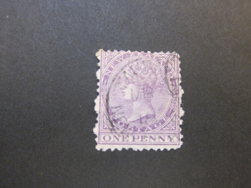 New Zealand 1874 Sc 51 FU