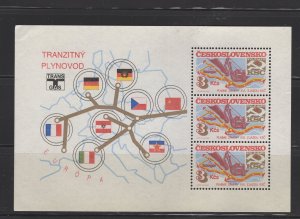 Czechoslovakia #2533a (1984 Party Congress sheet) VFMNH CV $2.00