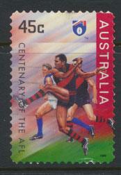 Australia SG 1619  Used  Self Adhesive - Australian Rules