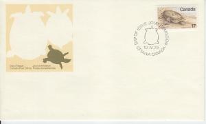 1979 Canada Soft-shelled Turtle (Scott 813) FDC