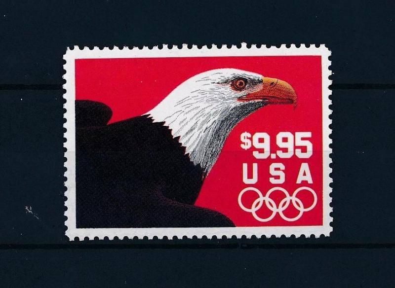 [44307] United States 1991 Olympic games Olympic rings Bird Eagle MNH