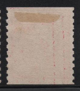 ~ US Scott #444 VF Used Washington Franklin Single Coil Stamp ~