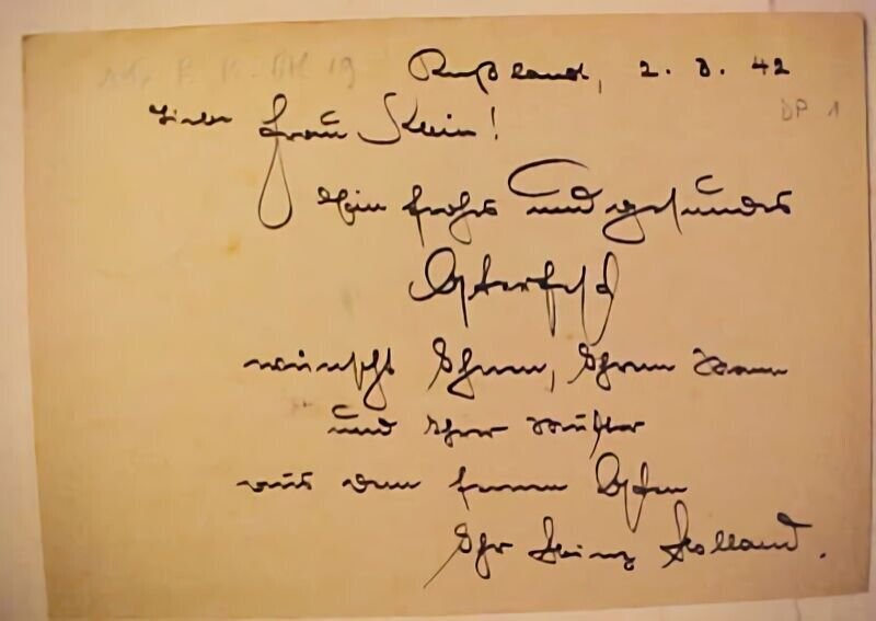 GERMANY PANZER PIONEER #19 ON 18.3.42 RUSLAND CARD