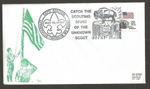 1984 US Boy Scouts Lutherville, MD Baltimore Area Council BSA unknown Scout