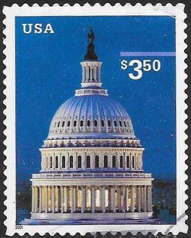 US 3472 Used - ‭Capitol Dome - Priority $3.50