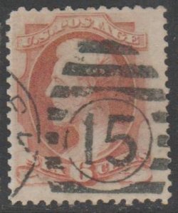 U.S. Scott #159 Lincoln Stamp - Used Single