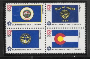 #1633-82 MNH Block of 4 (1664,1665,1669,1670)