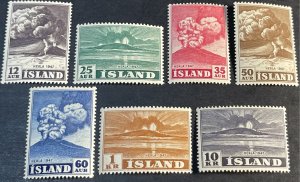 ICELAND # 246-252-MINT/HINGED---COMPLETE SET---1948