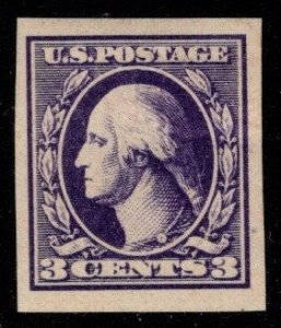 1918 US Scott #- 535 3 Cent George Washington Imperf MH