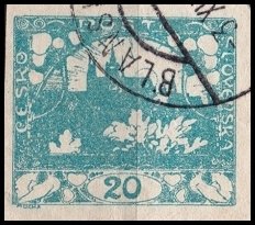 Czechoslovakia Used - Scott# 4