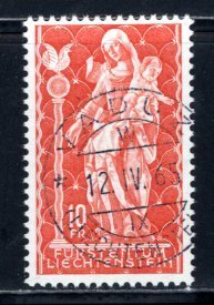 Liechtenstein #395  Used    VF   CV $6.00  ....   3510163