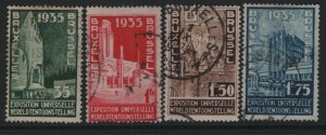 BELGIUM   258-261   USED  SET