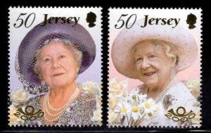 Jersey  Scott 962-963  MNH** Queen Elizabeth II set