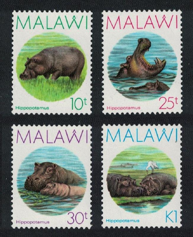 Malawi Hippopotamus 4v SG#771-774