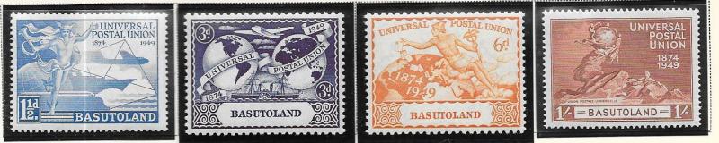 Basutoland  #41-44 UPU   (MNH) CV 4.75