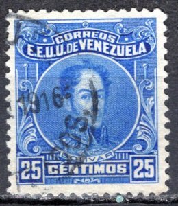 Venezuela; 1915: Sc. # 263: Used Perf. 12 Single Stamp