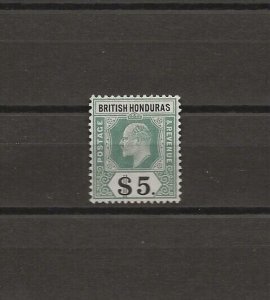 BRITISH HONDURAS 1904/7 SG 93 MINT Cat £375