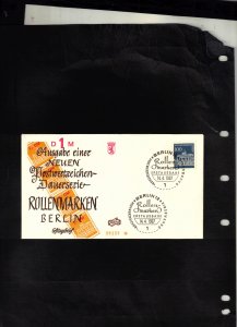 GERMANY (BERLIN) 1967 FDC Mi 290 - FIDACOS Cachet