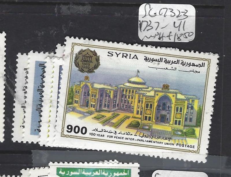 SYRIA  (P2609B)       SG 1732-3, 1737-41         MNH