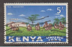 Kenya Scott #12 Stamps - Used Single