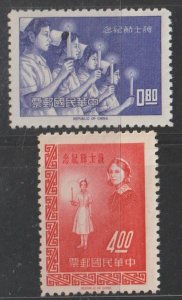 China SC 1406-1407 Mint Hinged