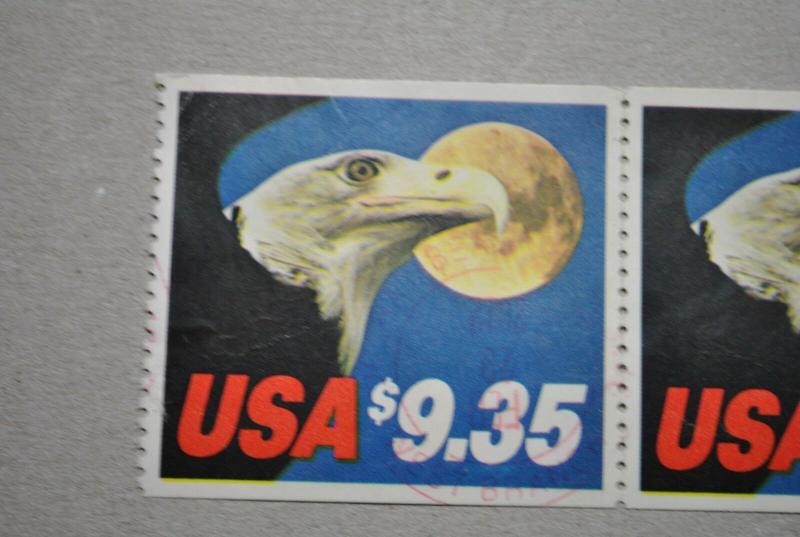 2 US 1909 1983 $9.35 Eagle and Moon Express Mail, Used