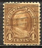 U.S.A.; 1927; Sc. # 636;   Used. Perf. 11x10 1/2 Single Stamp